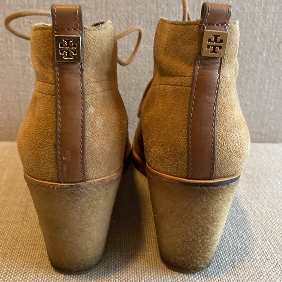 Tory Burch wedge booties. - Picture 4 of 7